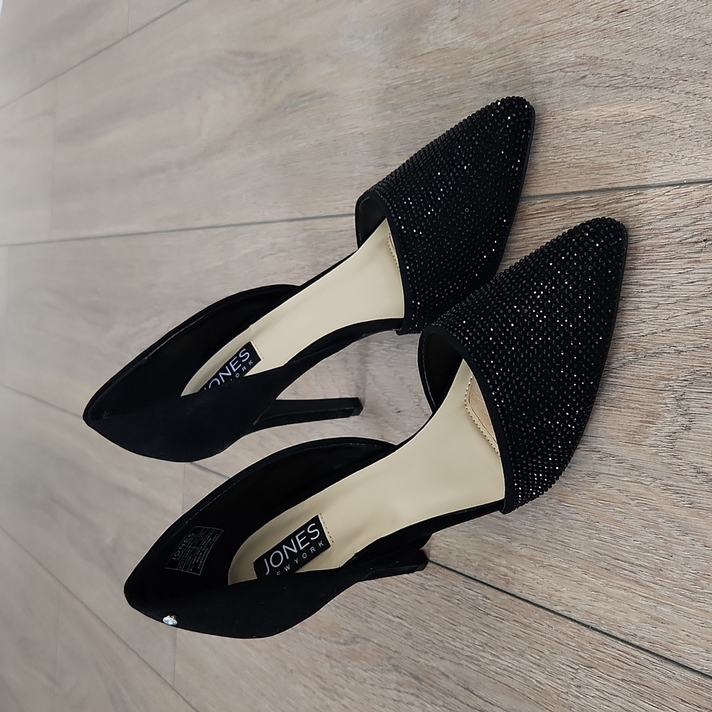 NWB Jones New York Cory Black Pointy Toe Dress Pumps